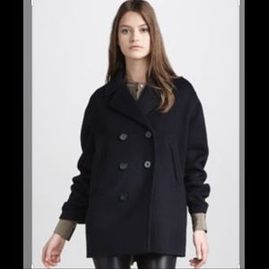 Vince oversized pea coat, size small